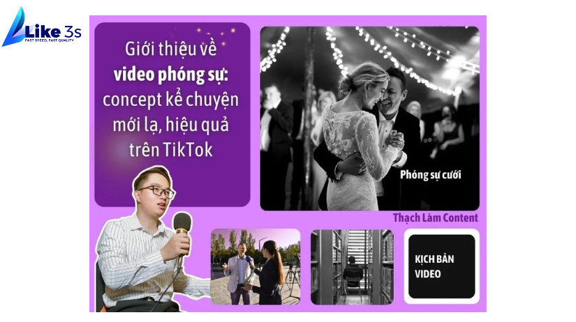 Content Tiktok trong ngành dịch vụ